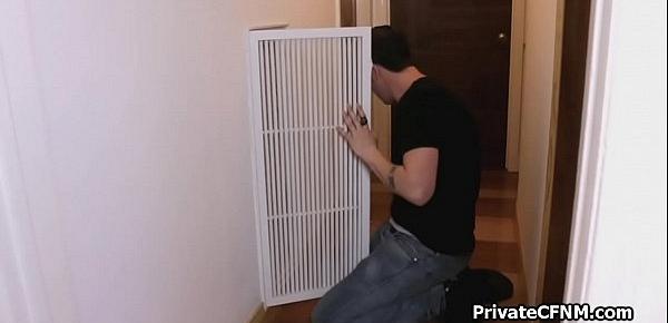  Handyman please fix my AC and starving pussy
